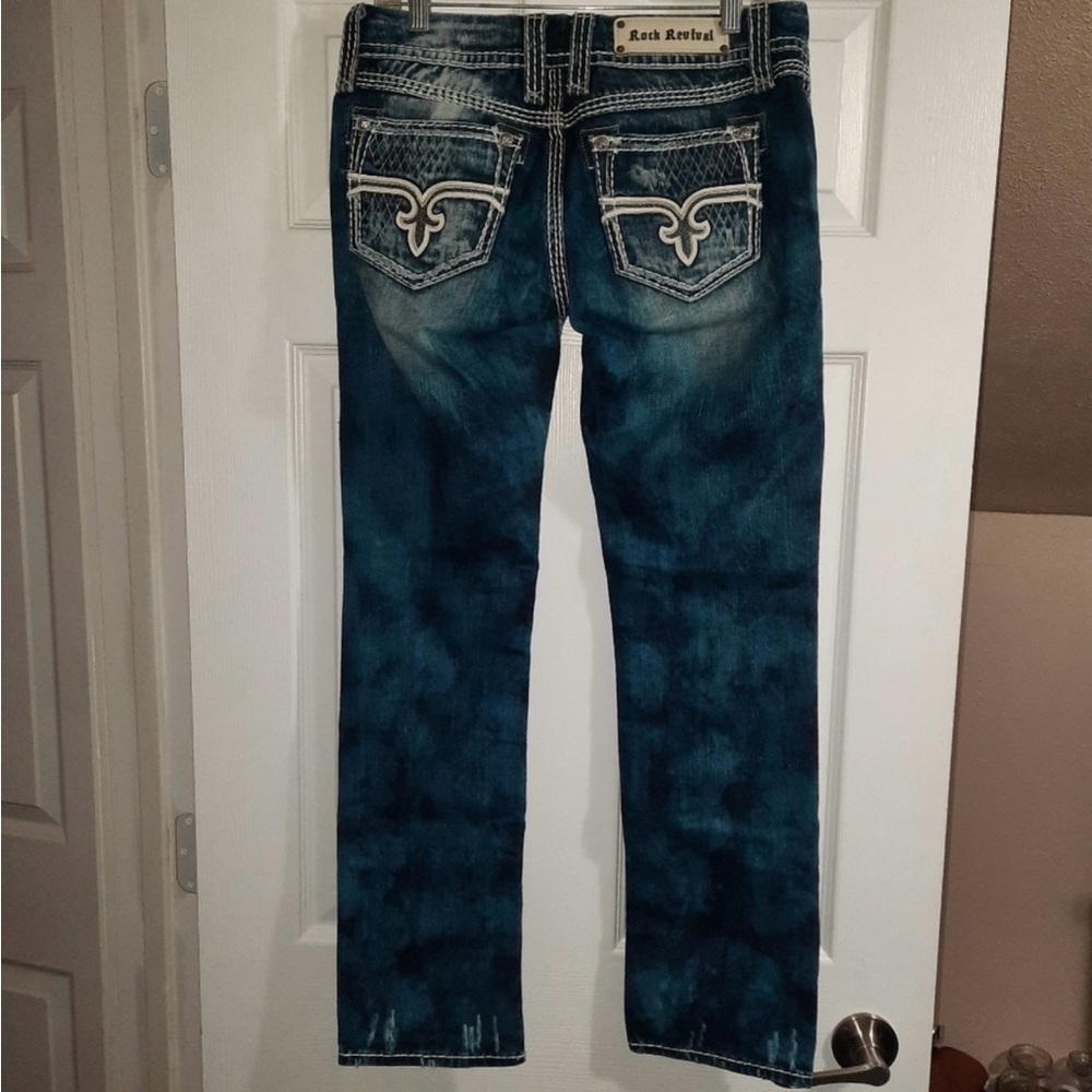 Rock Revival Ali Straight leg jeans size 29 - Picture 2 of 9